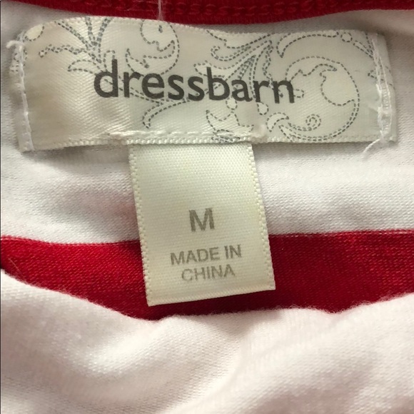 Red/white striped tank top - Picture 2 of 2